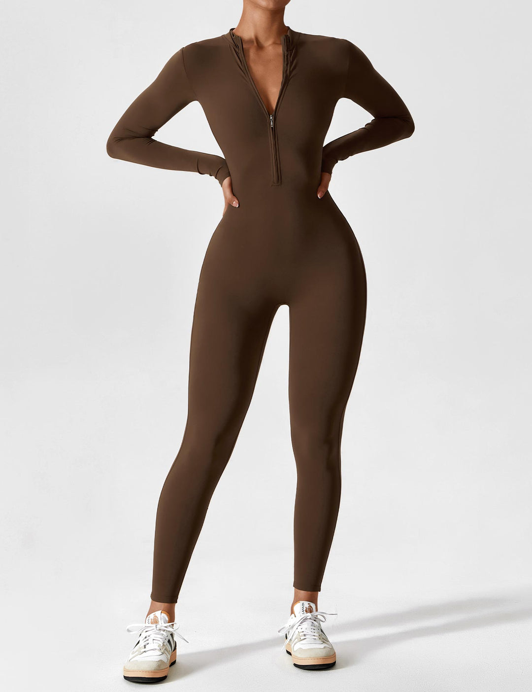 Katharina | Damen Sommer Langarm Set Mit Reißverschluss