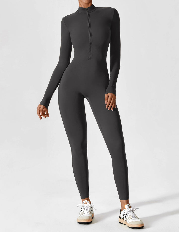 Katharina | Damen Sommer Langarm Set Mit Reißverschluss