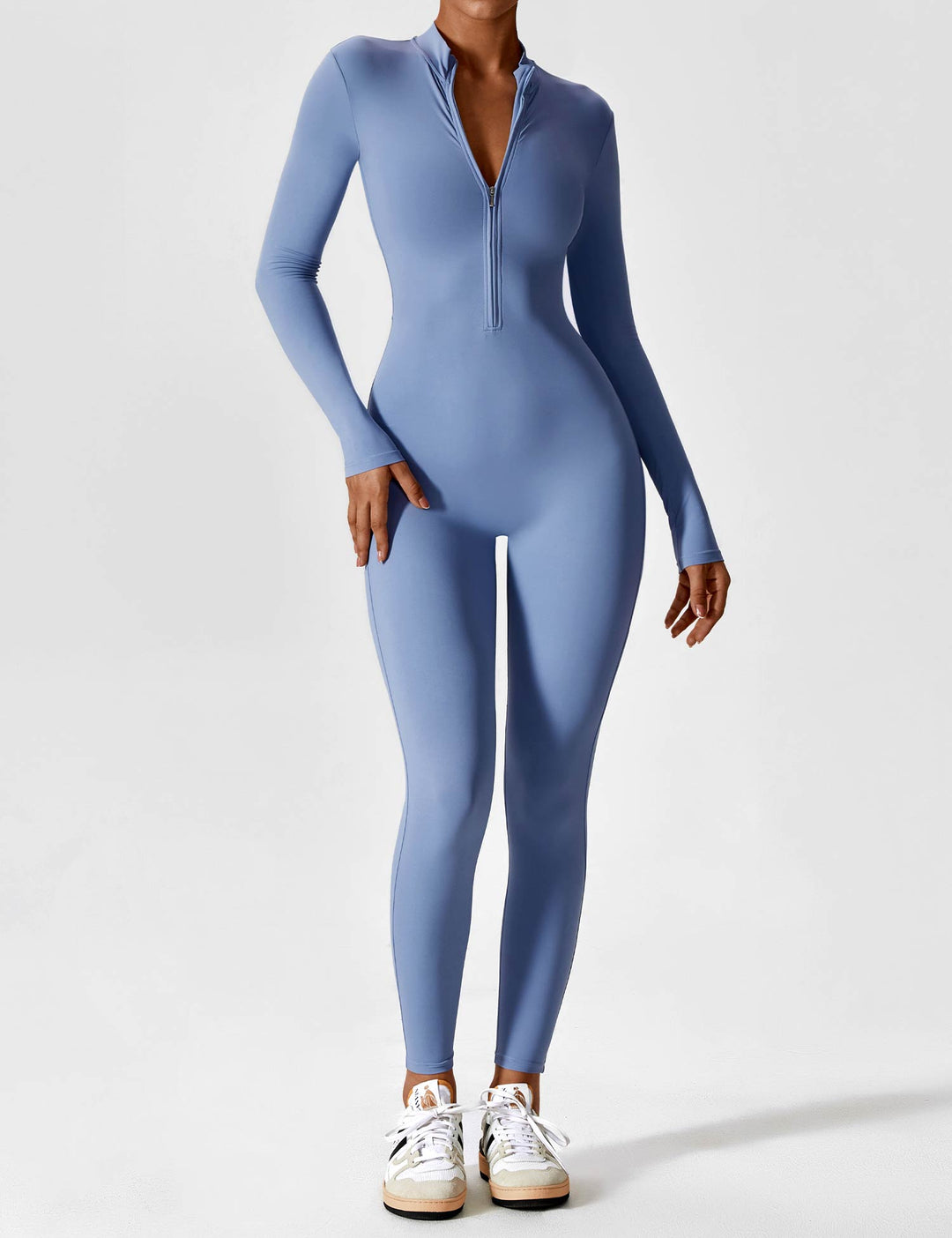 Katharina | Damen Sommer Langarm Set Mit Reißverschluss
