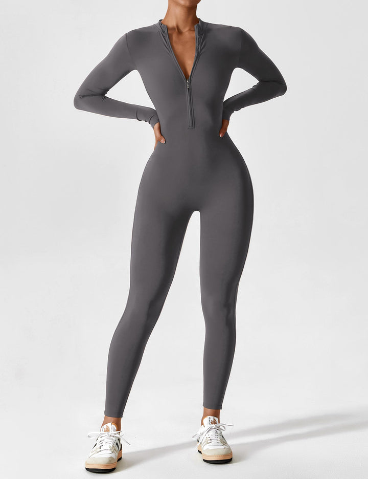 Katharina | Damen Sommer Langarm Set Mit Reißverschluss