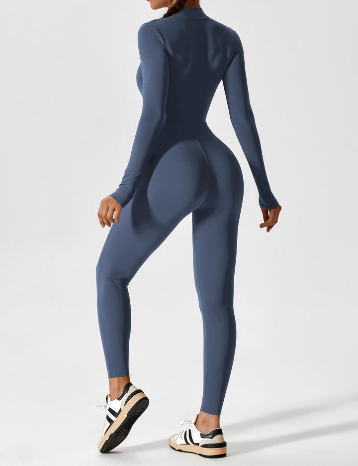 Katharina | Damen Sommer Langarm Set Mit Reißverschluss