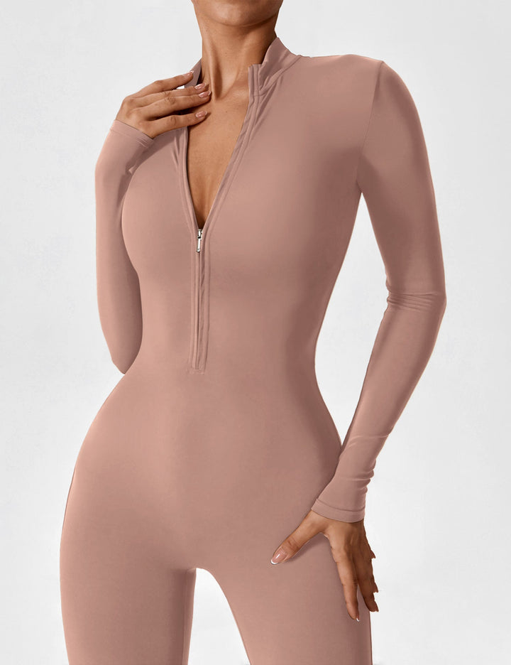 Katharina | Damen Sommer Langarm Set Mit Reißverschluss