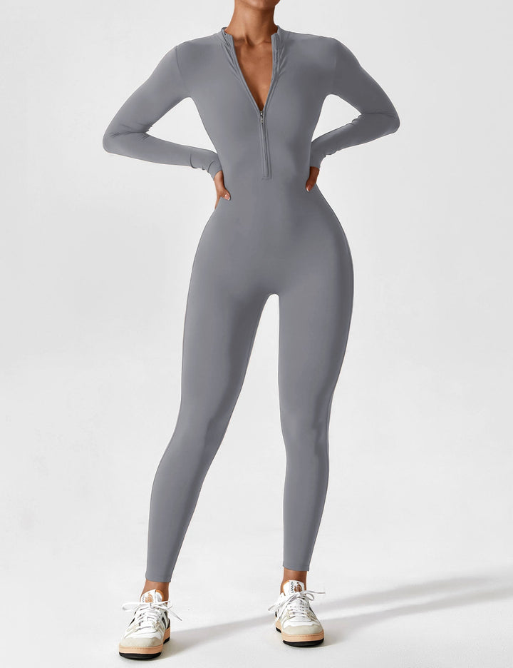 Katharina | Damen Sommer Langarm Set Mit Reißverschluss