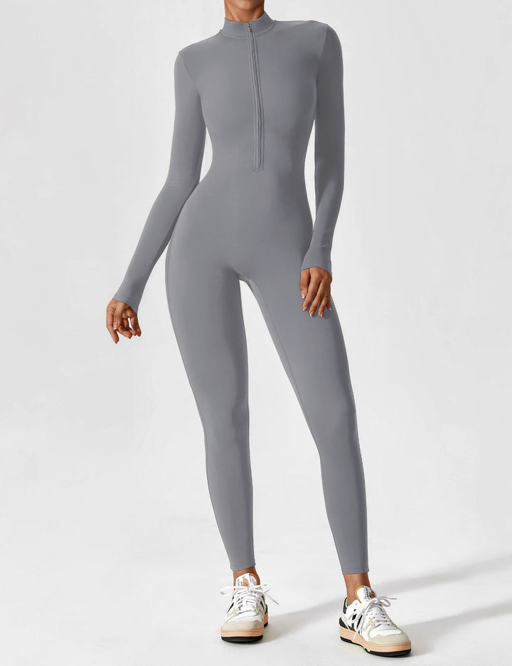 Katharina | Damen Sommer Langarm Set Mit Reißverschluss
