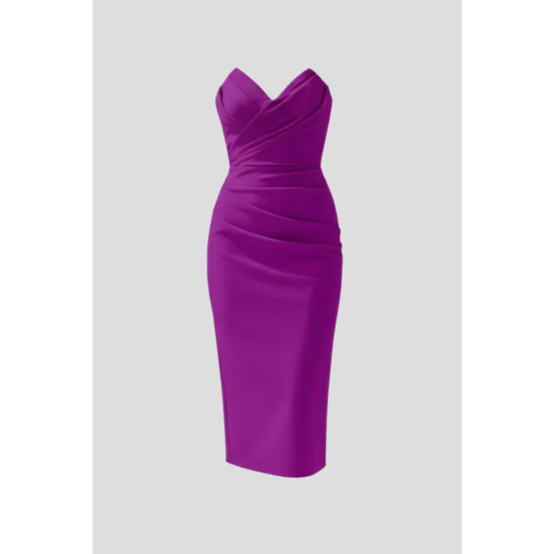 Yvonne | Damen Sommerkleid Mini Abend Stilvoll