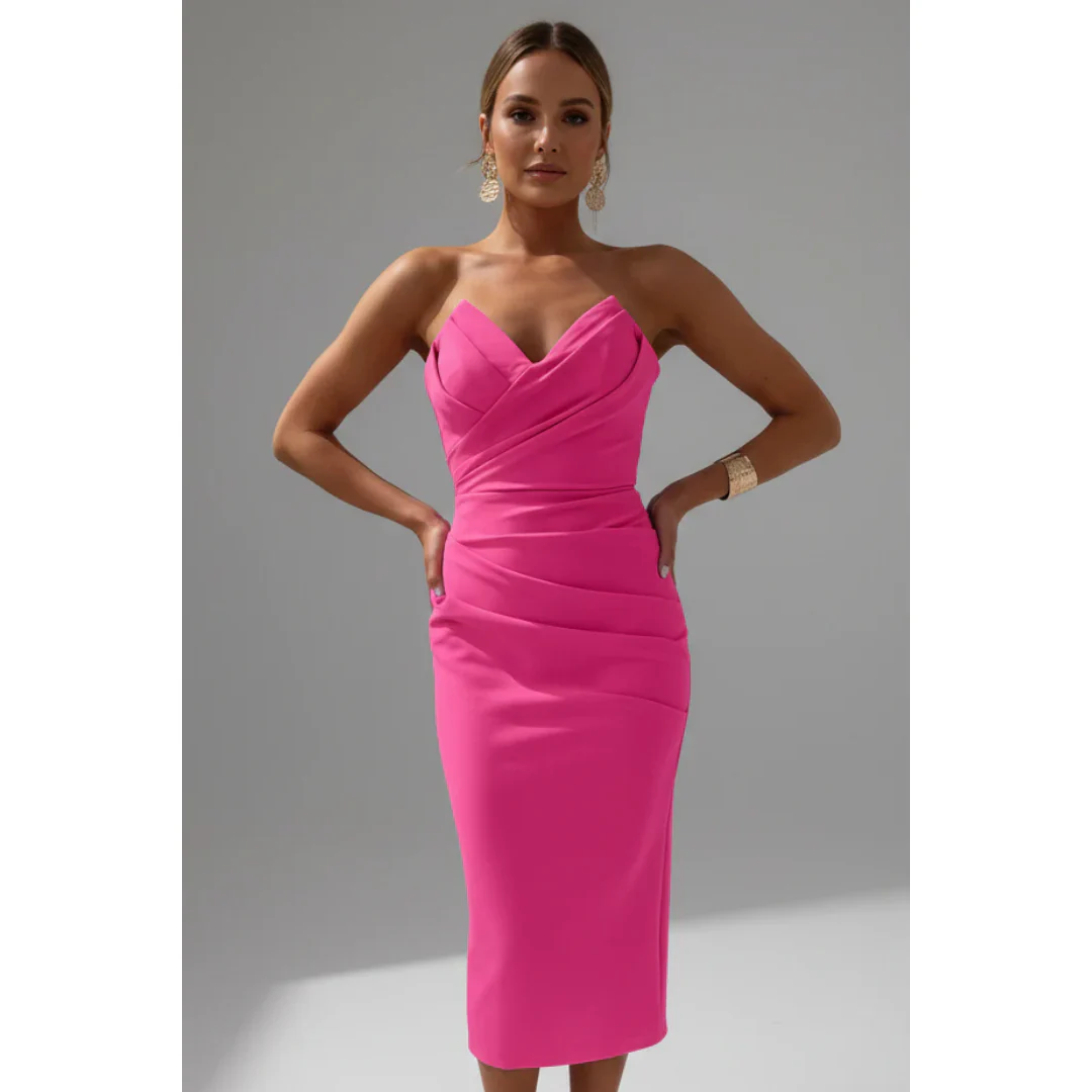 Yvonne | Damen Sommerkleid Mini Abend Stilvoll