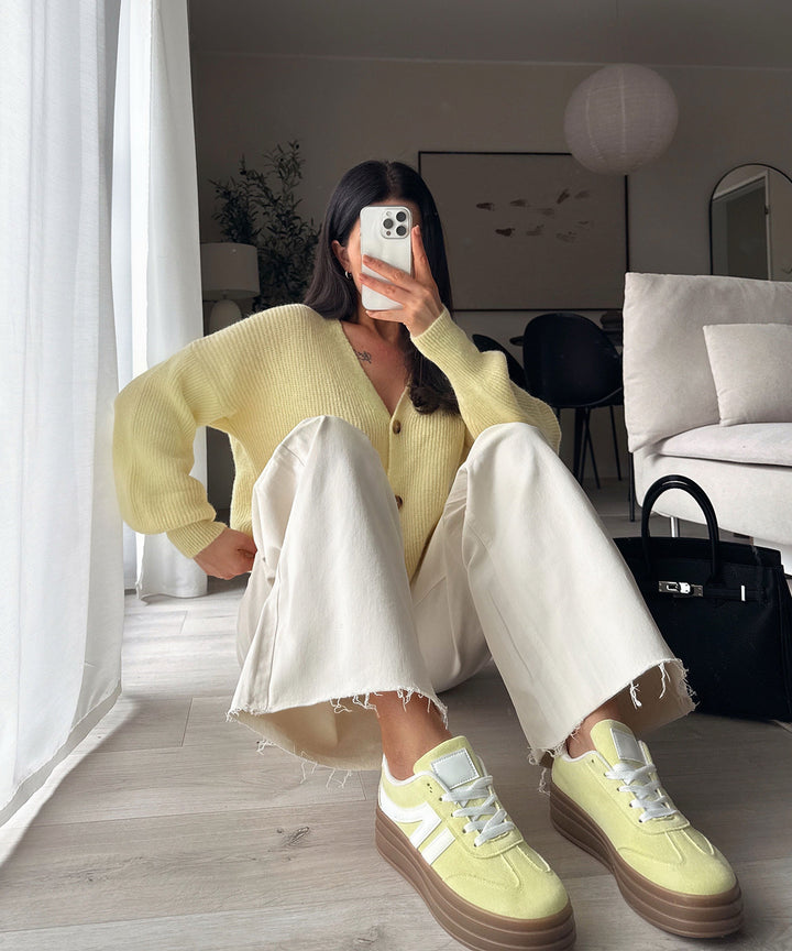 Sneaker Zante Gelb Ladypolitan ♡