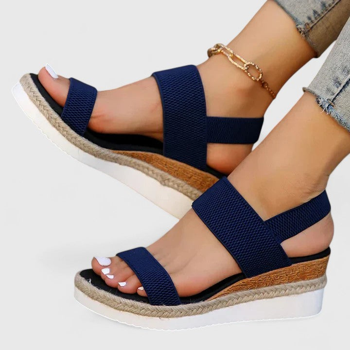 Bettina | Damen Orthopädische Plattform Riemen Sandalen