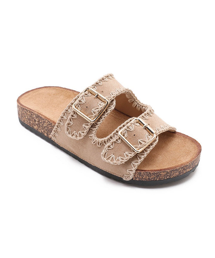 Pantoletten Zandra Beige Ladypolitan ♡