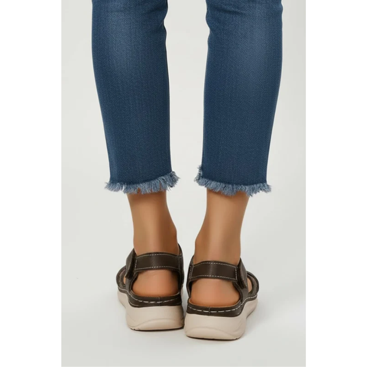 Luna | Damen Sandalen Mit Schnalle Für Alltag