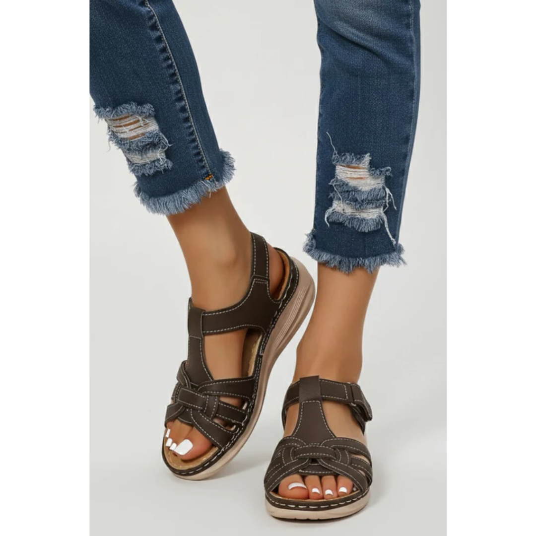 Luna | Damen Sandalen Mit Schnalle Für Alltag