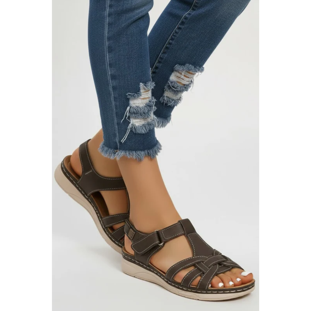 Luna | Damen Sandalen Mit Schnalle Für Alltag