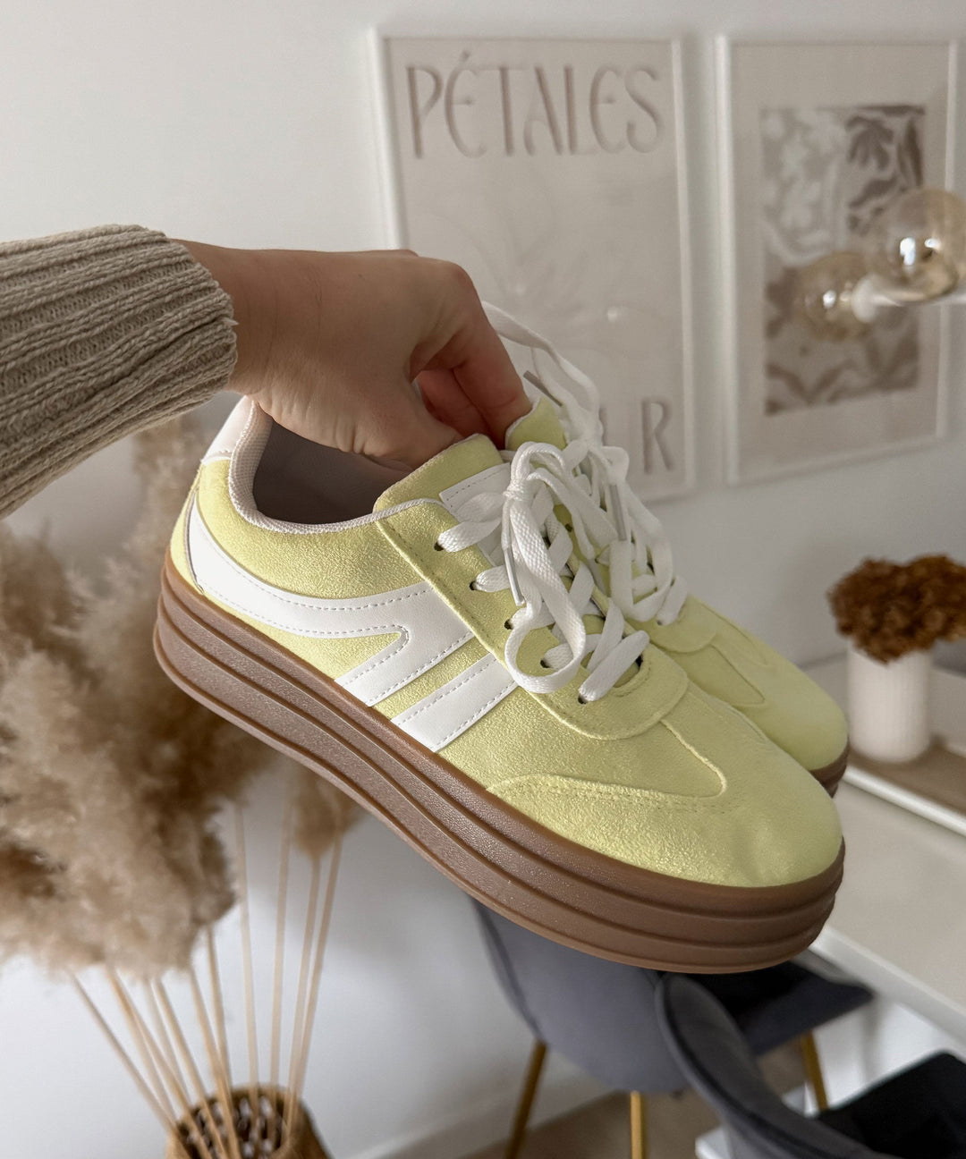 Sneaker Zante Gelb Ladypolitan ♡